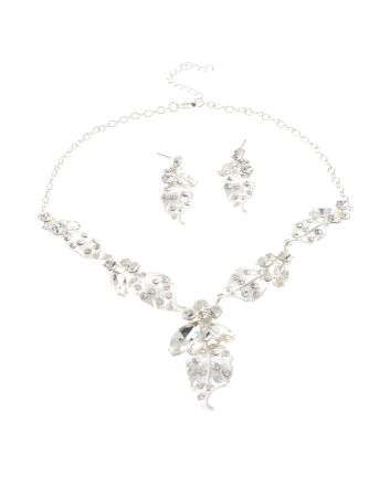Rhinestone Necklace Set 