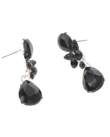 Rhinestone Drop Post Earrings