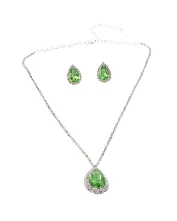 Rhinestone Necklace Set 