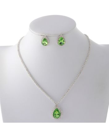 Rhinestone Necklace Set 