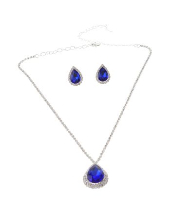 Rhinestone Necklace Set 