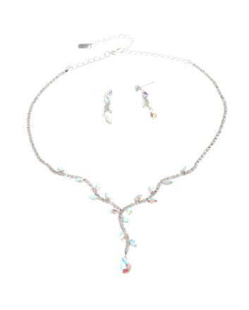 Rhinestone Necklace Set 