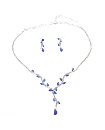 Rhinestone Necklace Set 