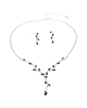 Rhinestone Necklace Set 