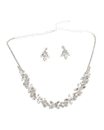 Rhinestone Necklace Set 