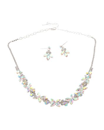 Rhinestone Necklace Set 