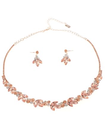 Rhinestone Necklace Set 