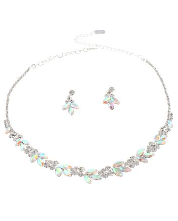 Rhinestone Necklace Set 