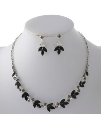 Rhinestone Necklace Set 