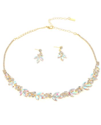 Rhinestone Necklace Set 
