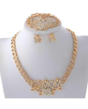 Gold Plated Necklace Set