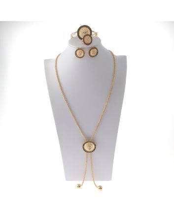 Gold Plated Necklace Set