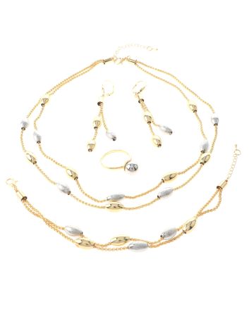 Gold Plated Necklace Set