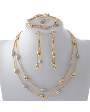 Gold Plated Necklace Set