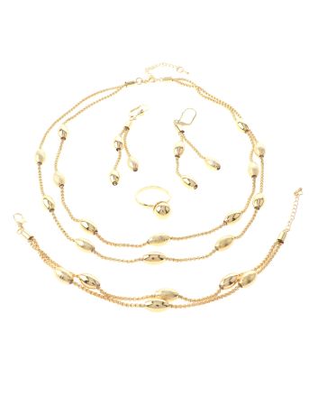 Gold Plated Necklace Set