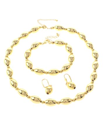 Gold Plated Necklace Set