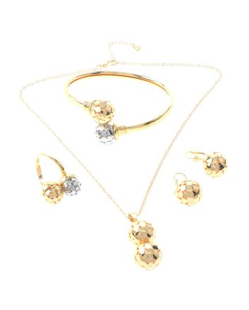 Gold Plated Necklace Set