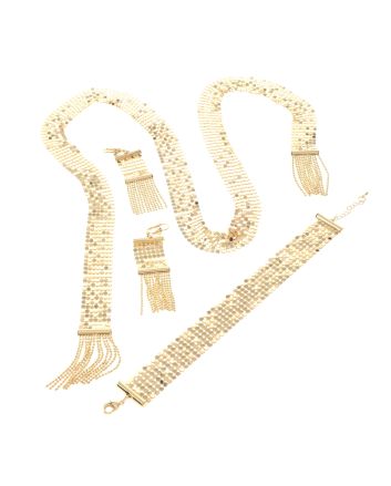 Gold Plated Necklace Set