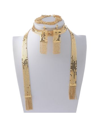 Gold Plated Necklace Set