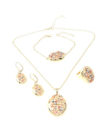 Gold Plated Necklace Set