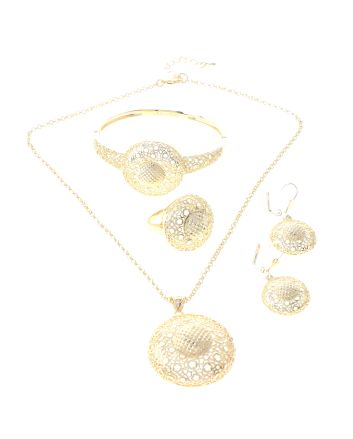 Gold Plated Necklace Set