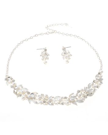 Rhinestone Necklace Set 
