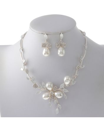 Rhinestone Necklace Set 