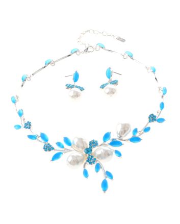 Rhinestone Necklace Set 