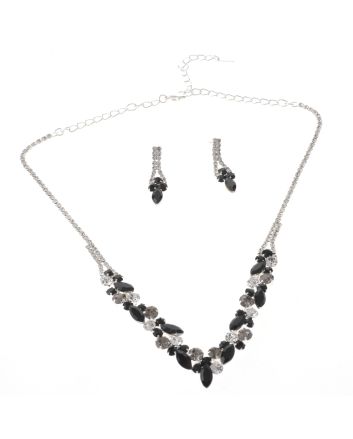 Rhinestone Necklace Set 
