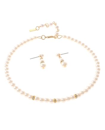 Synthetic Pearl Choker Set 