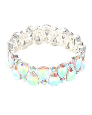 Marquise Crystal Stretch Bracelet