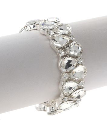 Marquise Crystal Stretch Bracelet