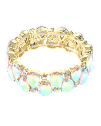 Marquise Crystal Stretch Bracelet