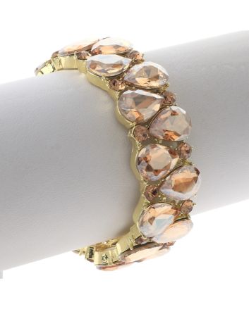 Marquise Crystal Stretch Bracelet
