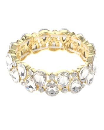 Marquise Crystal Stretch Bracelet