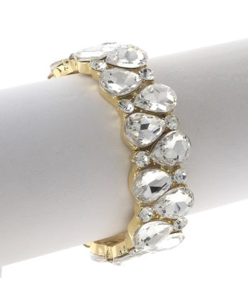 Marquise Crystal Stretch Bracelet