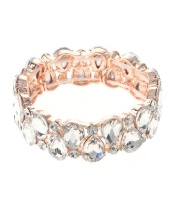 Marquise Crystal Stretch Bracelet