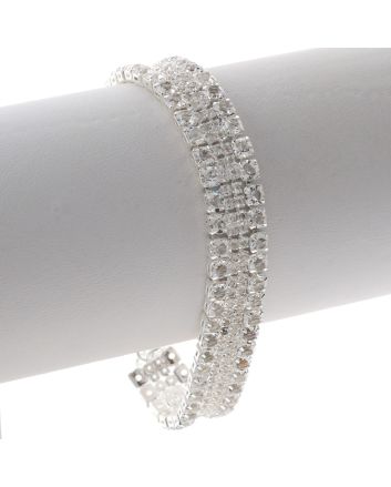 Rhinestone Evening Bracelet