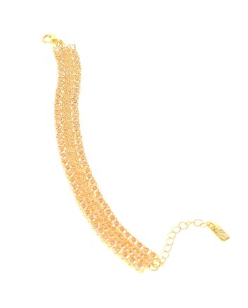 Rhinestone Evening Bracelet 