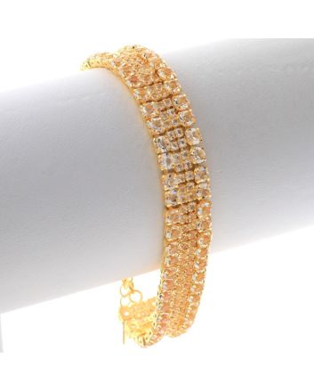 Rhinestone Evening Bracelet 