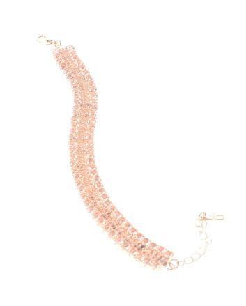 Rhinestone Evening Bracelet