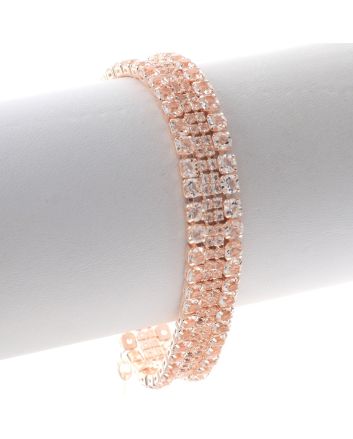 Rhinestone Evening Bracelet