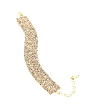 Rhinestone Evening Bracelet