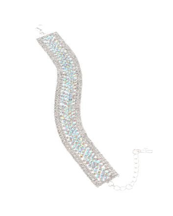 Rhinestone Evening Bracelet