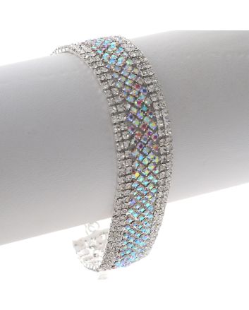 Rhinestone Evening Bracelet