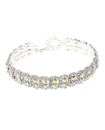 Rhinestone Lobster Bracelet