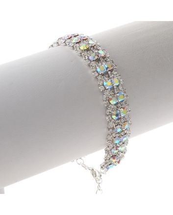 Rhinestone Lobster Bracelet