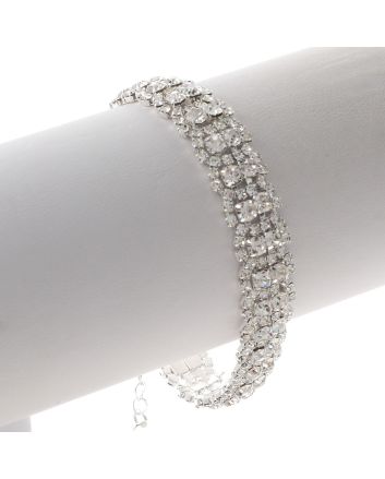 Rhinestone Lobster Bracelet