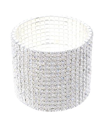Rhinestone Stretch Bracelet / 15 Lines