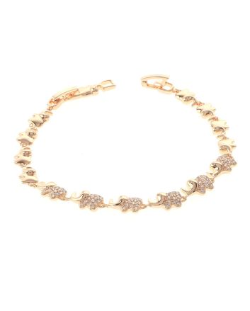 CZ Latch Bracelet 